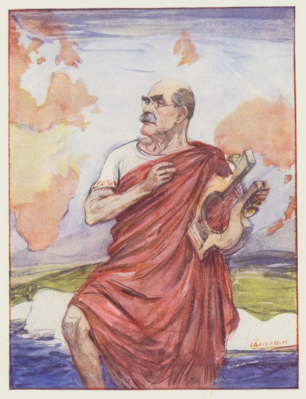 The Singer of Empire by Leonard Raven Hill