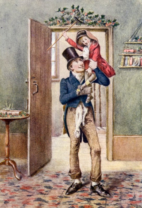 Illustration for A Christmas Carol by Leonard Skeats