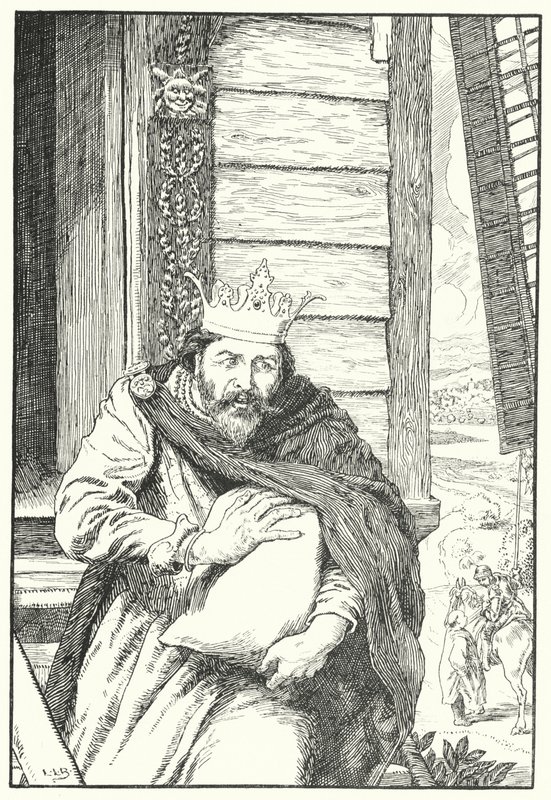 He Stole Three Pecks of Barley-Meal (engraving) by Leonard Leslie Brooke