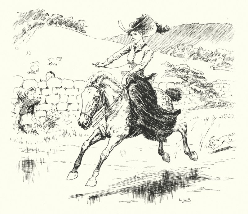 I had a little pony, his name was Dapple-grey by Leonard Leslie Brooke