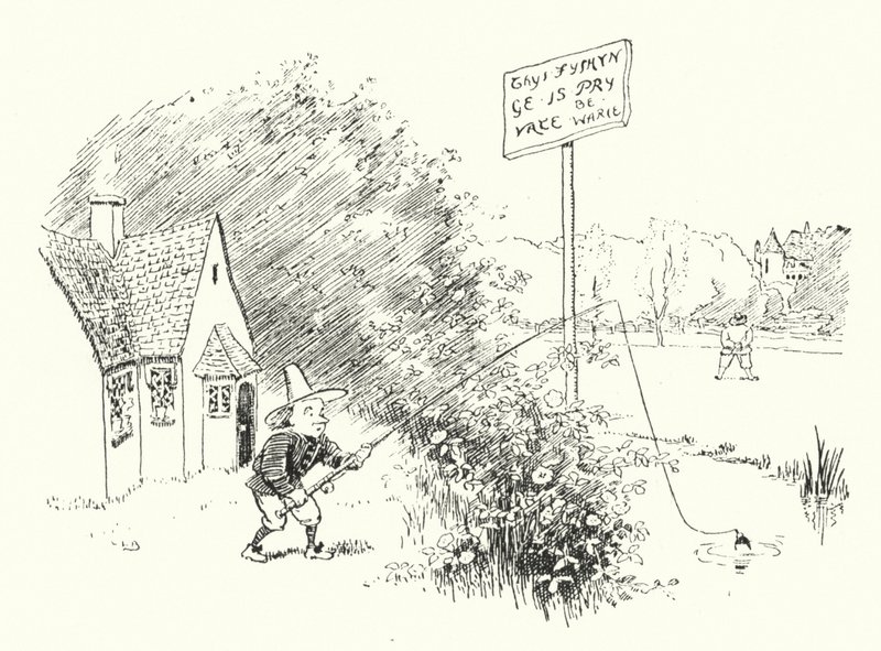 Little Tommy Tittlemouse (engraving) by Leonard Leslie Brooke