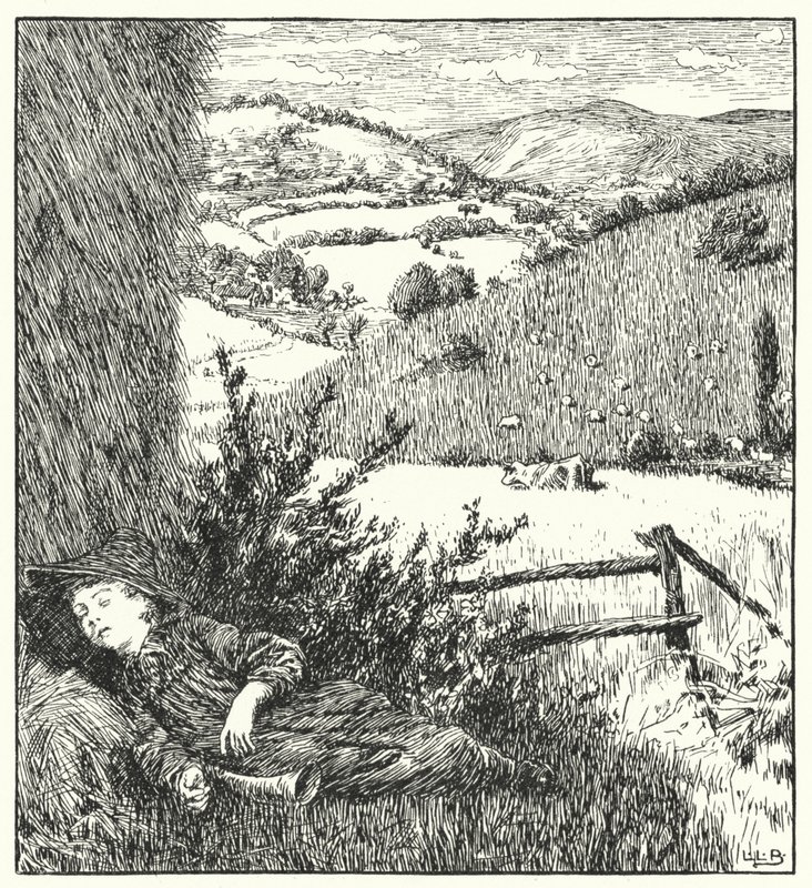 Little boy blue, come, blow up your horn by Leonard Leslie Brooke