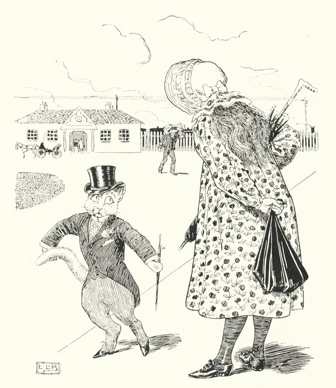 Pussy-cat, Pussy-cat, Where Have You Been? by Leonard Leslie Brooke