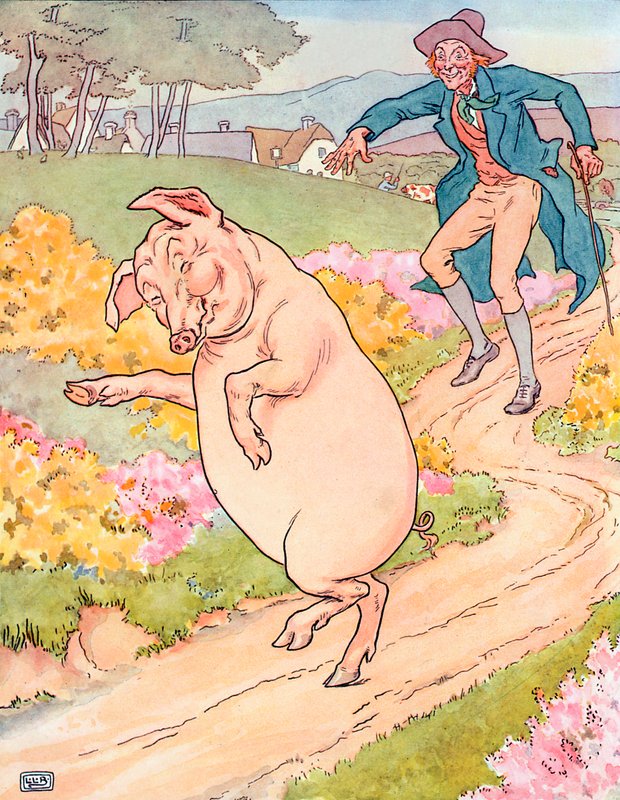 To Market, to Market by Leonard Leslie Brooke