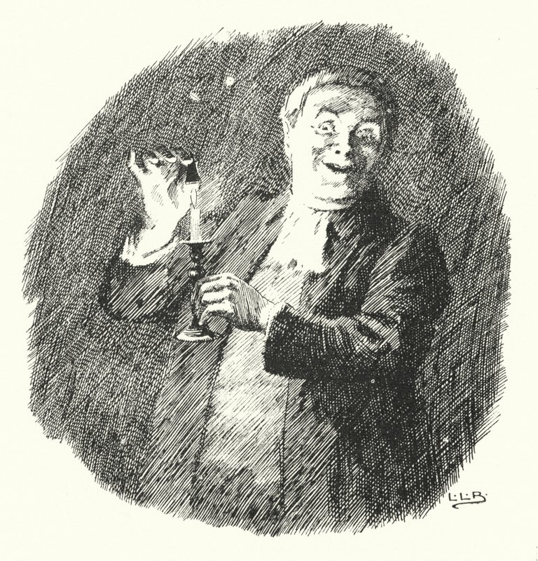 To make your candles last for aye, you wives and maids give ear-o by Leonard Leslie Brooke