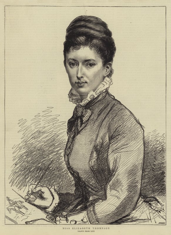 Miss Elizabeth Thompson by Leslie Matthew Ward
