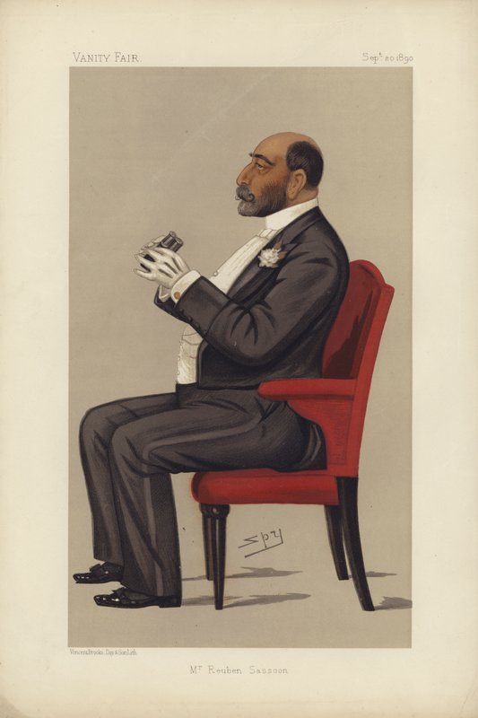 Mr Reuben Sassoon by Leslie Matthew Ward