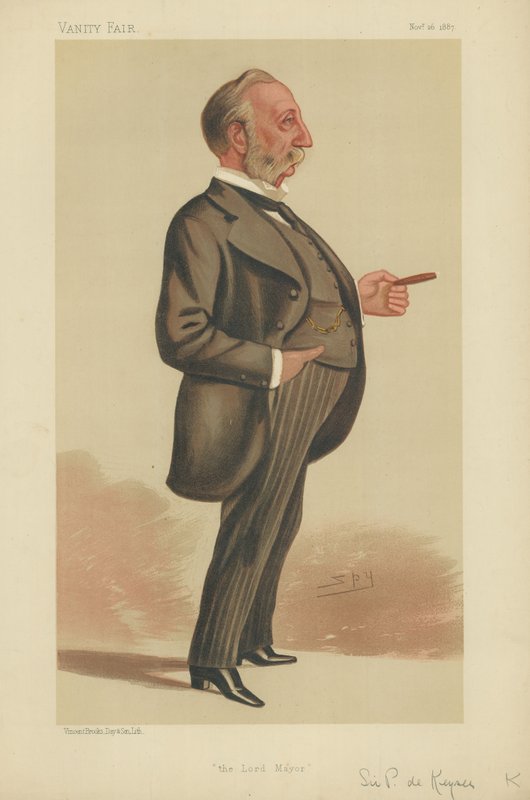 Alderman The Right Hon Polydore de Keyser by Leslie Matthew Ward