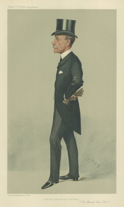 Alexander Nelson Hood by Leslie Matthew Ward