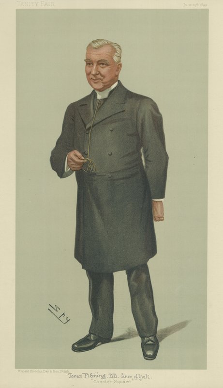 Canon James Fleming by Leslie Matthew Ward