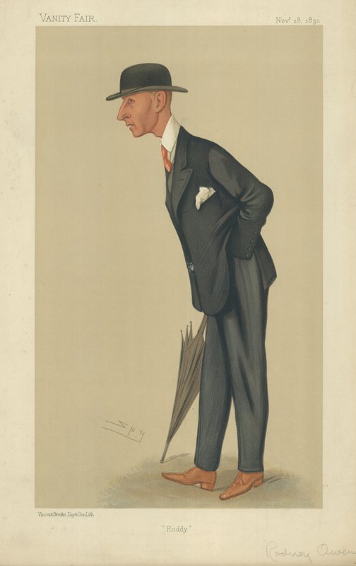 Captain Edward Rodney Owen by Leslie Matthew Ward