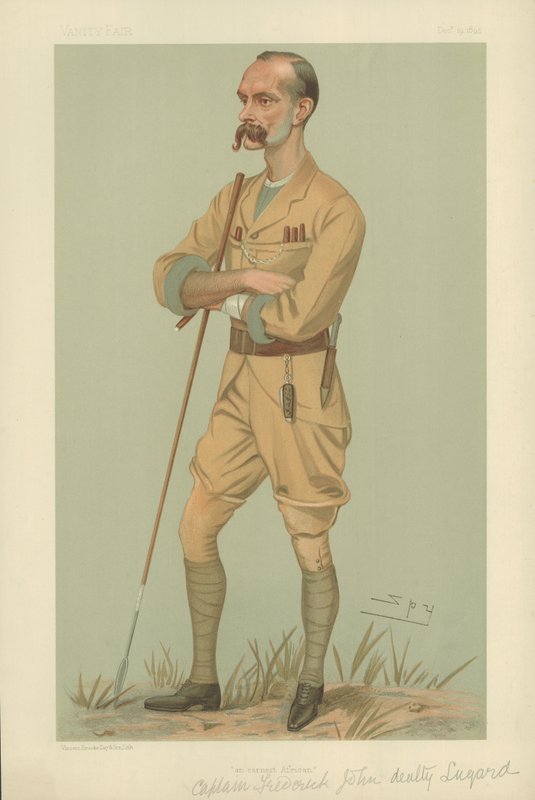 Captain Frederick John Dealtry Lugard by Leslie Matthew Ward