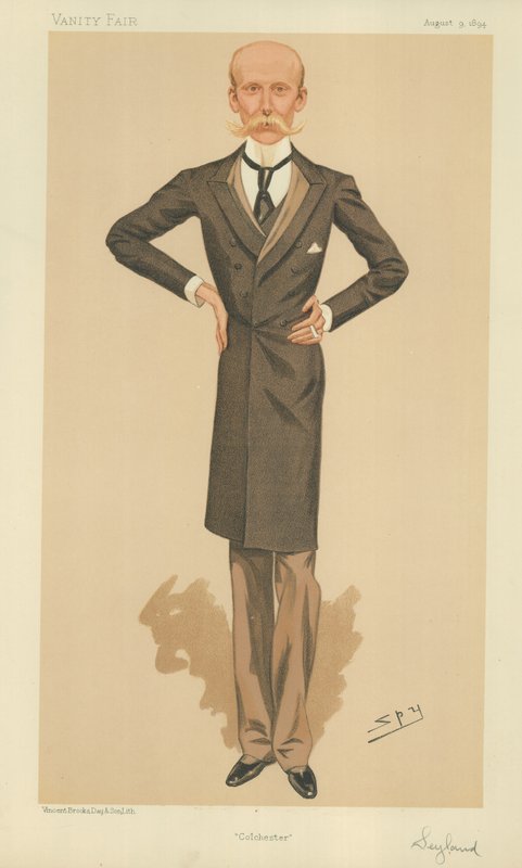 Captain Herbert Scarisbrick Naylor Leyland by Leslie Matthew Ward