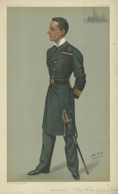 Captain The Hon Hedworth Lambton by Leslie Matthew Ward