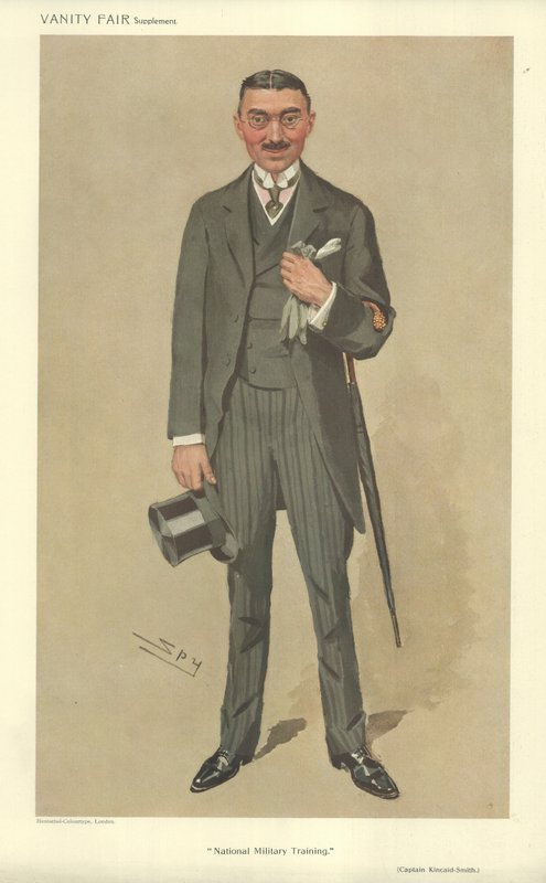 Captain Thomas Malcolm Harvey Kincaid-Smith by Leslie Matthew Ward