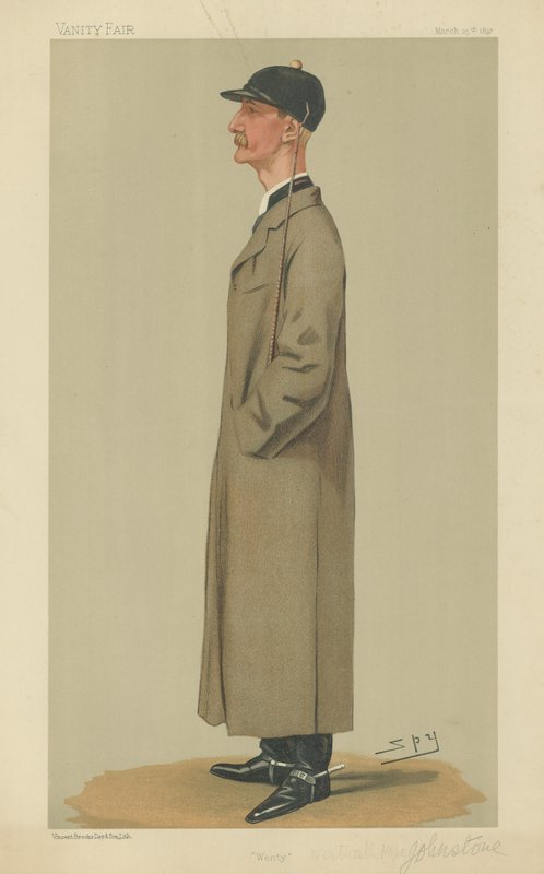 Captain Wentworth William Hope Johnstone by Leslie Matthew Ward