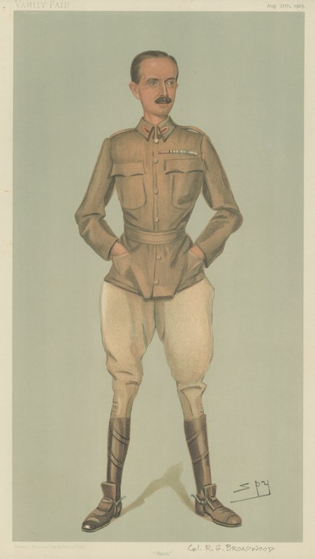 Colonel Robert George Broadwood by Leslie Matthew Ward
