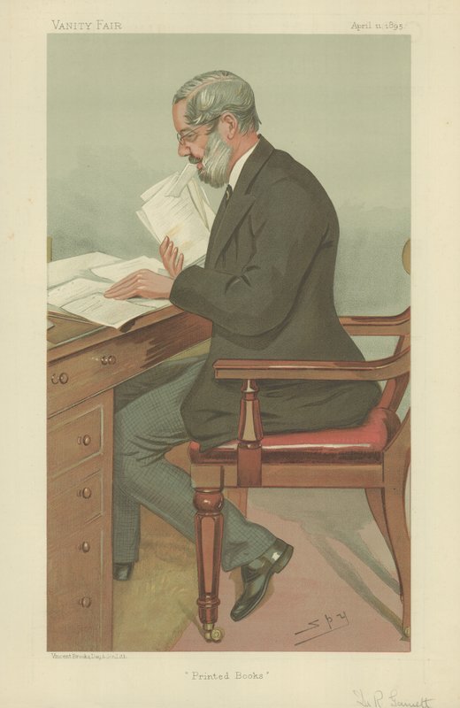 Dr Richard Garnett by Leslie Matthew Ward