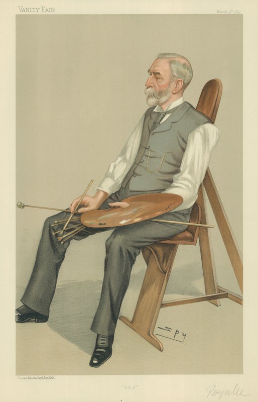 Edward J Poynter by Leslie Matthew Ward