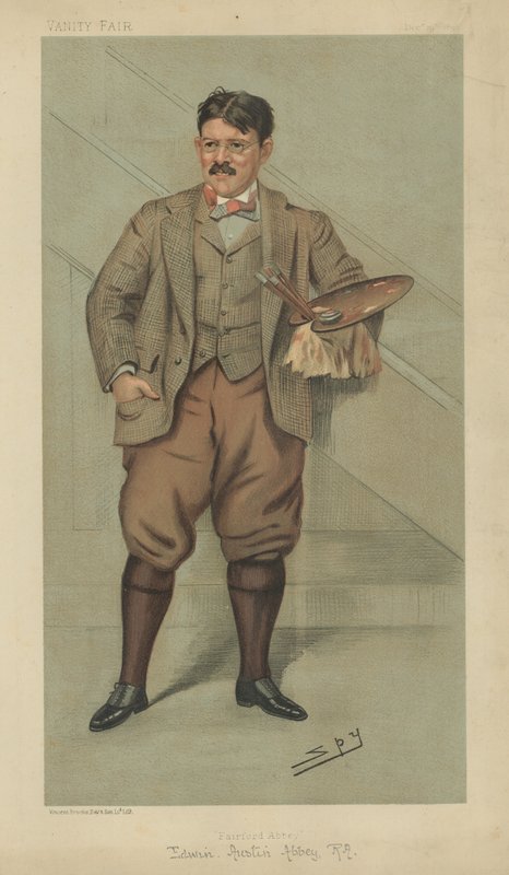 Edwin Austin Abbey by Leslie Matthew Ward