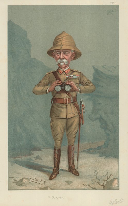 Field Marshal Lord Roberts, Bobs, Vanity Fair Cartoon by Leslie Matthew Ward