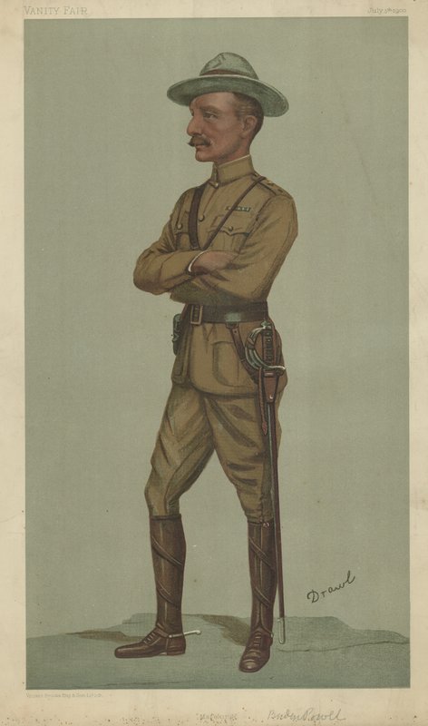 General Robert Stephenson Smyth Baden-Powell by Leslie Matthew Ward