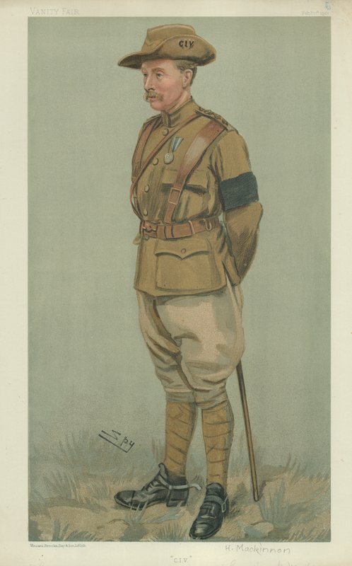 General William Henry Mackinnon by Leslie Matthew Ward