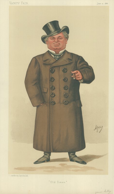 James Selby, Old Times, Vanity Fair cartoon by Leslie Matthew Ward