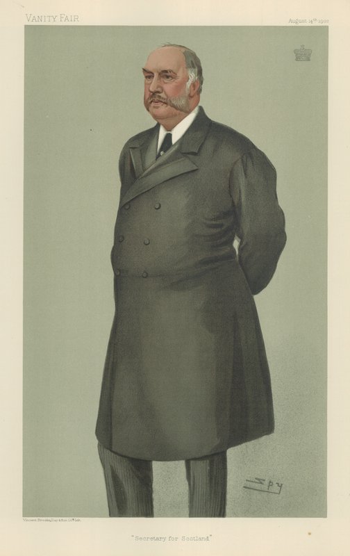 Lord Balfour of Burleigh by Leslie Matthew Ward