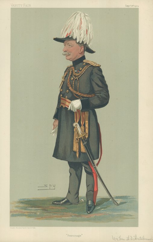 Major-General H D Hutchinson by Leslie Matthew Ward