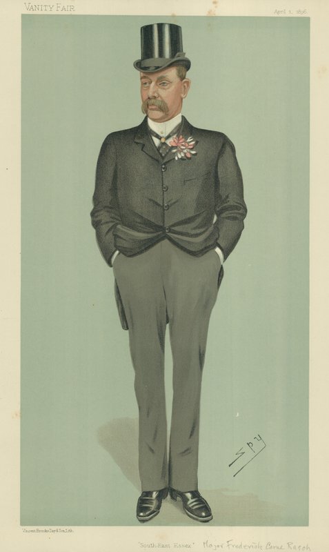Major Frederick Carne Rasch by Leslie Matthew Ward