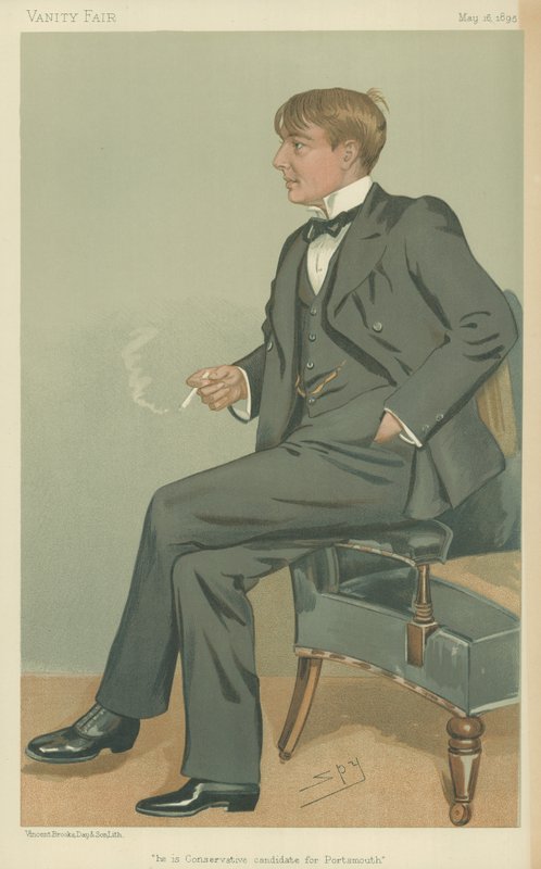 Mr Alfred Charles Harmsworth by Leslie Matthew Ward