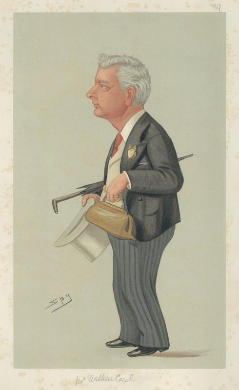 Mr Arthur Cecil by Leslie Matthew Ward