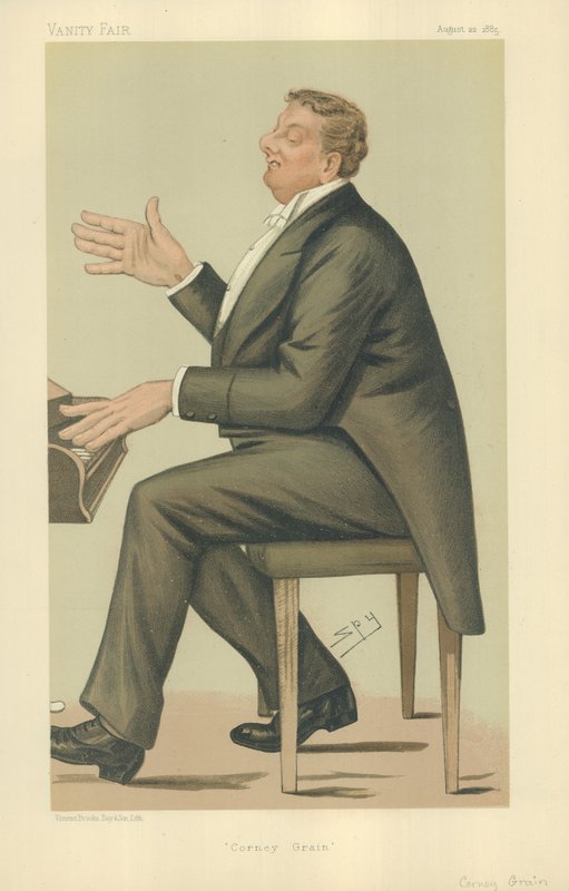 Mr Corney Grain by Leslie Matthew Ward