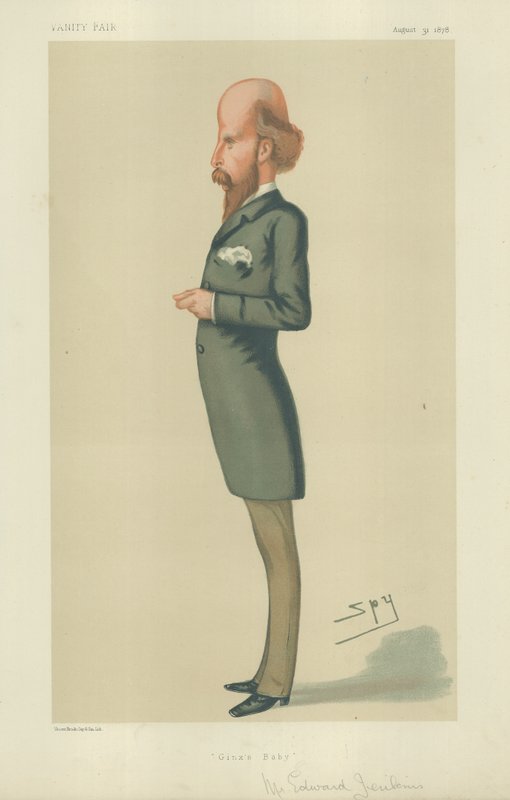 Mr Edward Jenkins by Leslie Matthew Ward