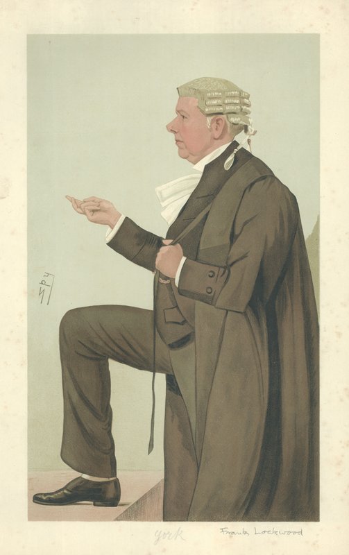 Mr Frank Lockwood by Leslie Matthew Ward
