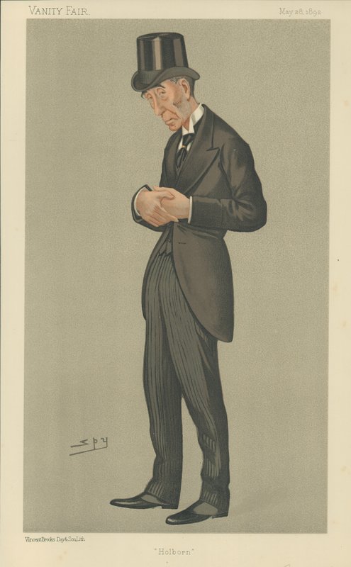 Mr Gainsford Bruce by Leslie Matthew Ward