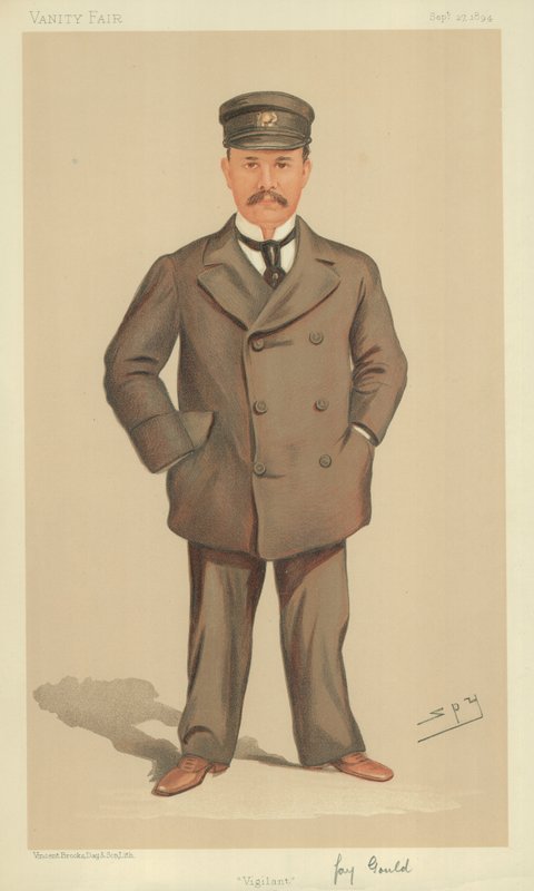 Mr George Jay Gould by Leslie Matthew Ward