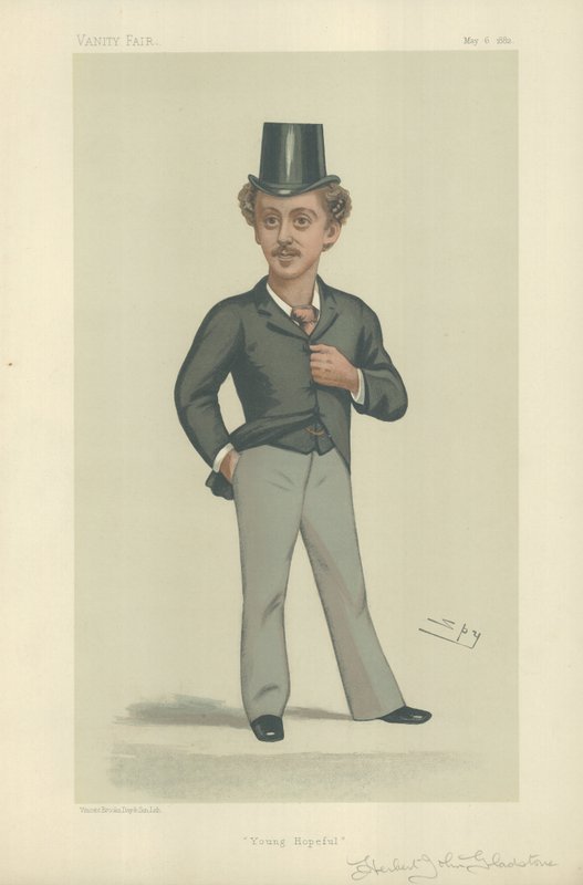 Mr Herbert John Gladstone by Leslie Matthew Ward
