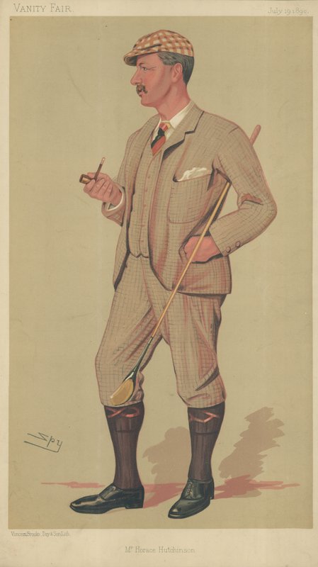 Mr Horace Gordon Hutchinson by Leslie Matthew Ward