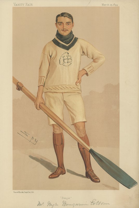 Mr Hugh Benjamin Cotton by Leslie Matthew Ward