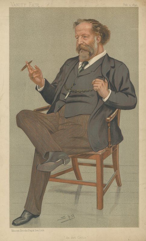 Mr J Comyns Carr by Leslie Matthew Ward