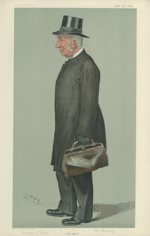 Mr J J Hornby, The Provost of Eton by Leslie Matthew Ward