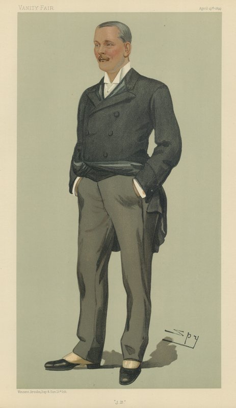 Mr John Balfour by Leslie Matthew Ward