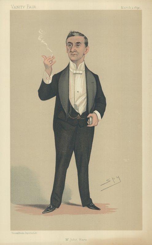 Mr John Hare by Leslie Matthew Ward