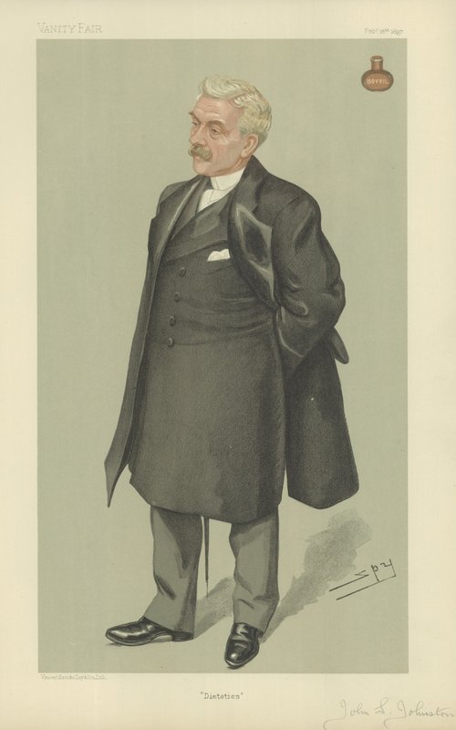 Mr John Lawson Johnston by Leslie Matthew Ward