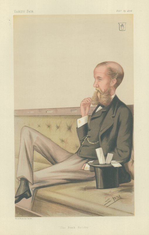 Mr John Lubbock by Leslie Matthew Ward