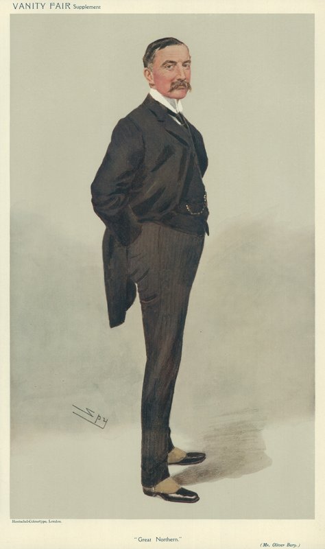Mr Oliver Bury by Leslie Matthew Ward