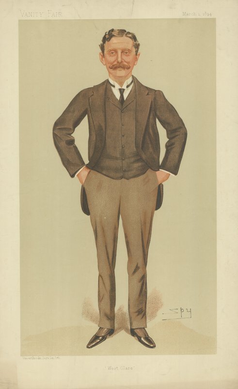 Portrait of Mr Rochfort Maguire by Leslie Matthew Ward