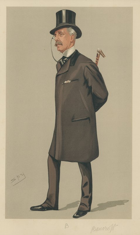 Mr S Bancroft by Leslie Matthew Ward